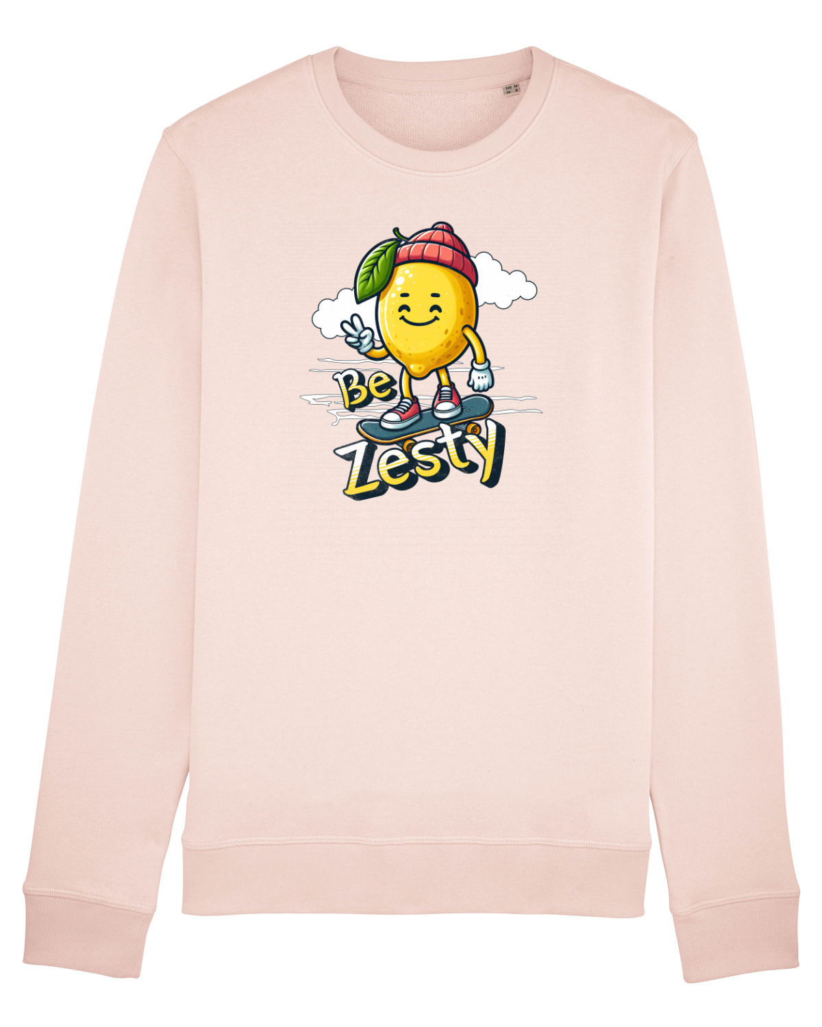 Bluză mânecă lungă Unisex Rise Candy Pink