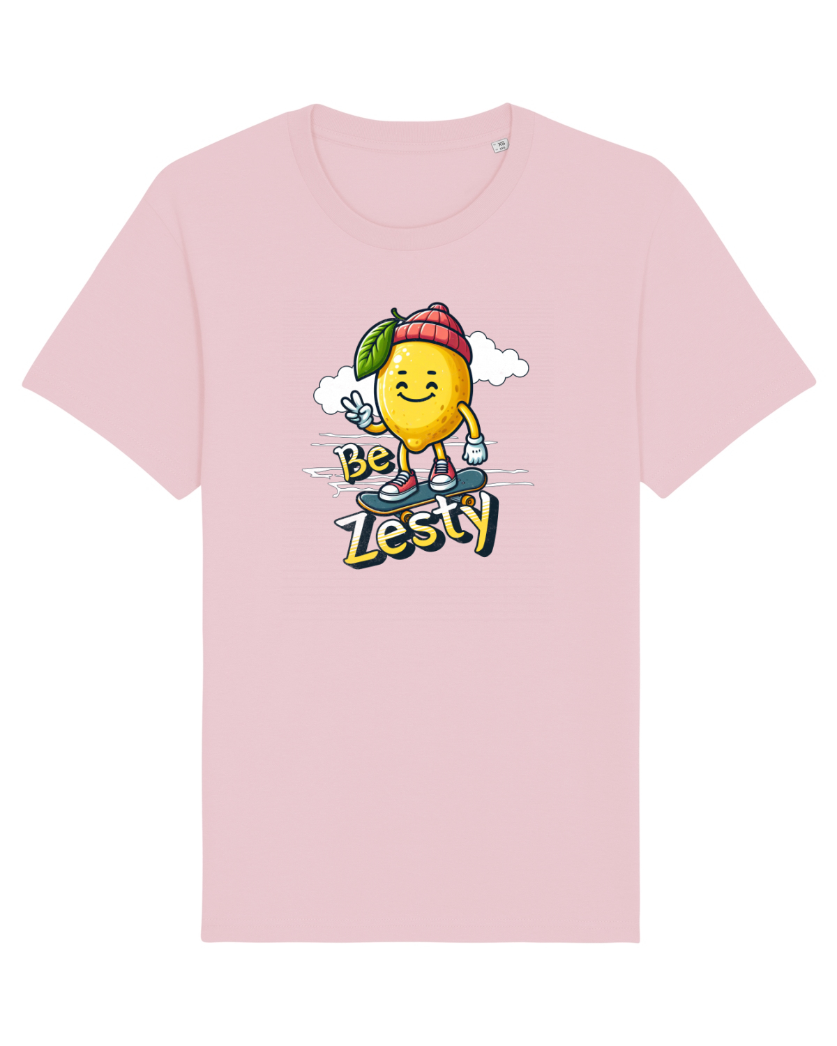 Tricou mânecă scurtă Unisex Rocker Cotton Pink