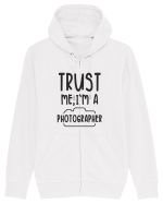 Crede-mă, sunt Fotograf Hanorac cu fermoar Unisex Connector