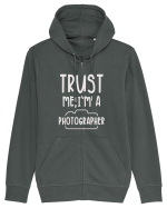 Crede-mă, sunt Fotograf! Hanorac cu fermoar Unisex Connector