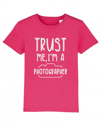 Crede-mă, sunt Fotograf! Tricou mânecă scurtă  Copii Mini Creator