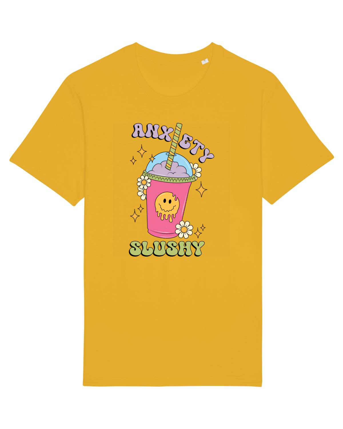 Tricou mânecă scurtă Unisex Rocker Spectra Yellow