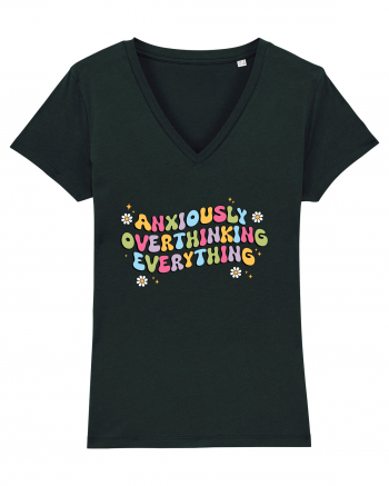 Anxiously Overthinking Everything Black