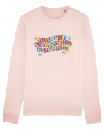 Anxiously Overthinking Everything Bluză mânecă lungă Unisex Rise