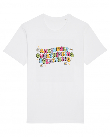 Anxiously Overthinking Everything White
