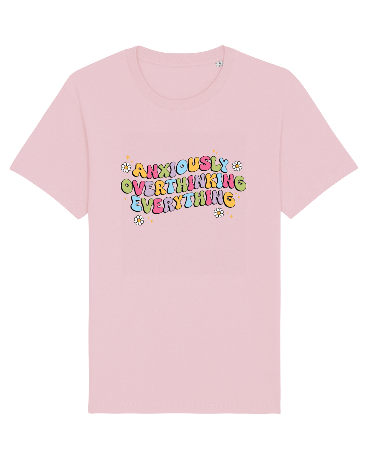 Tricou mânecă scurtă Unisex Rocker Cotton Pink