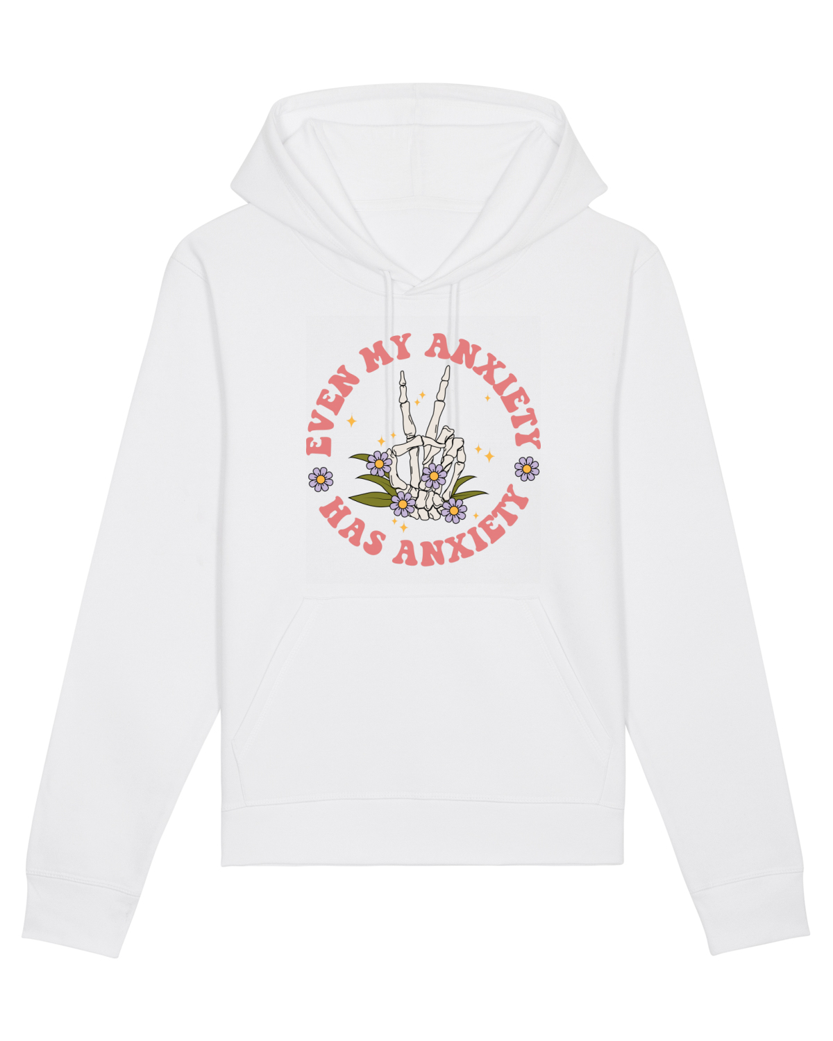 Hanorac Unisex Drummer White