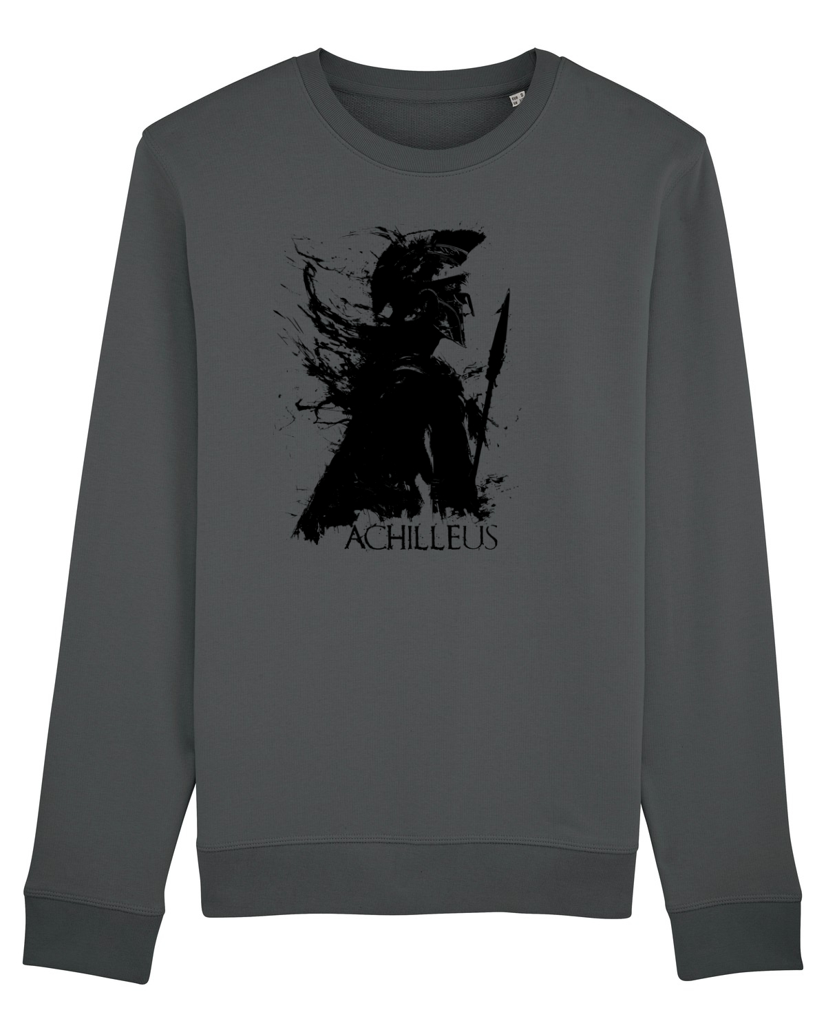 Bluză mânecă lungă Unisex Rise Anthracite