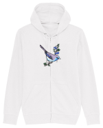 Bird Hanorac cu fermoar Unisex Connector