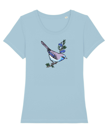 Bird Sky Blue