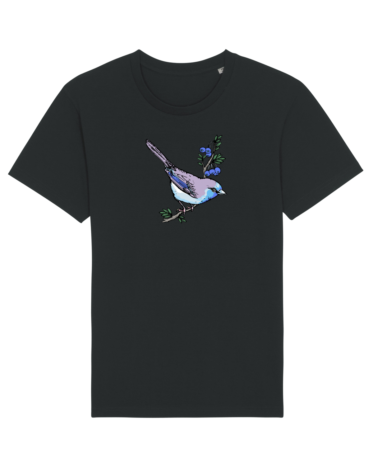 Tricou mânecă scurtă Unisex Rocker Black