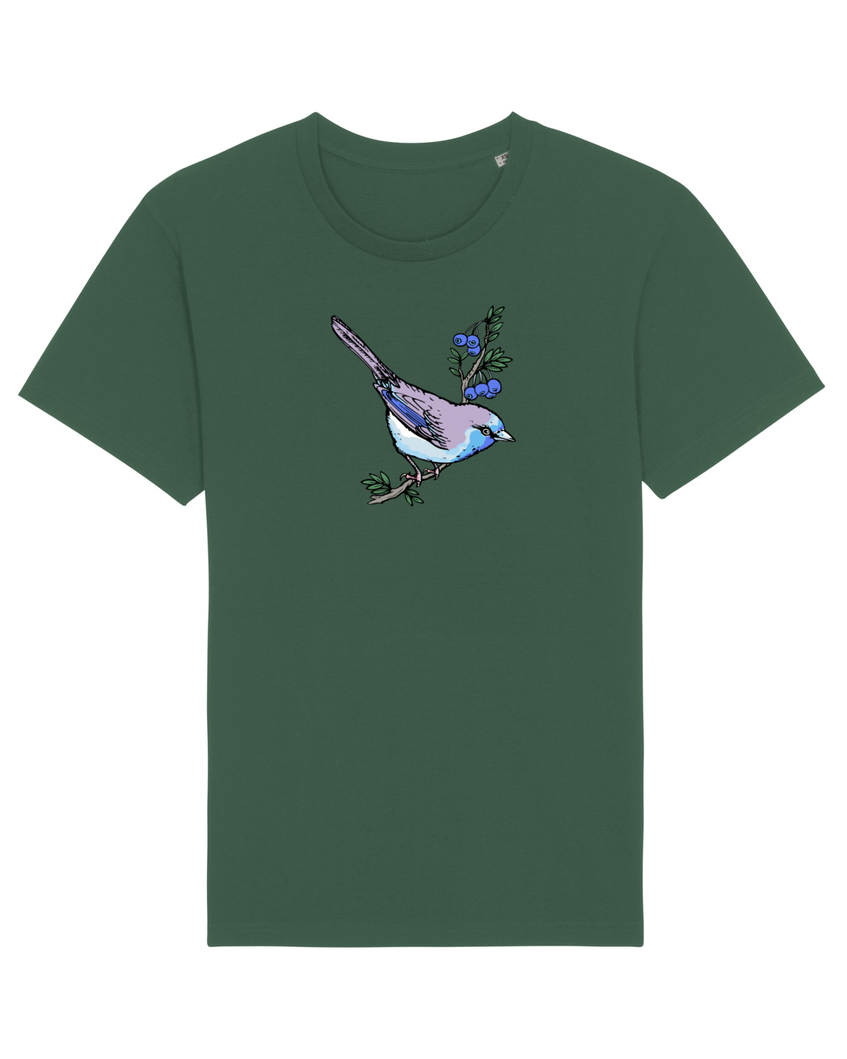 Tricou mânecă scurtă Unisex Rocker Bottle Green