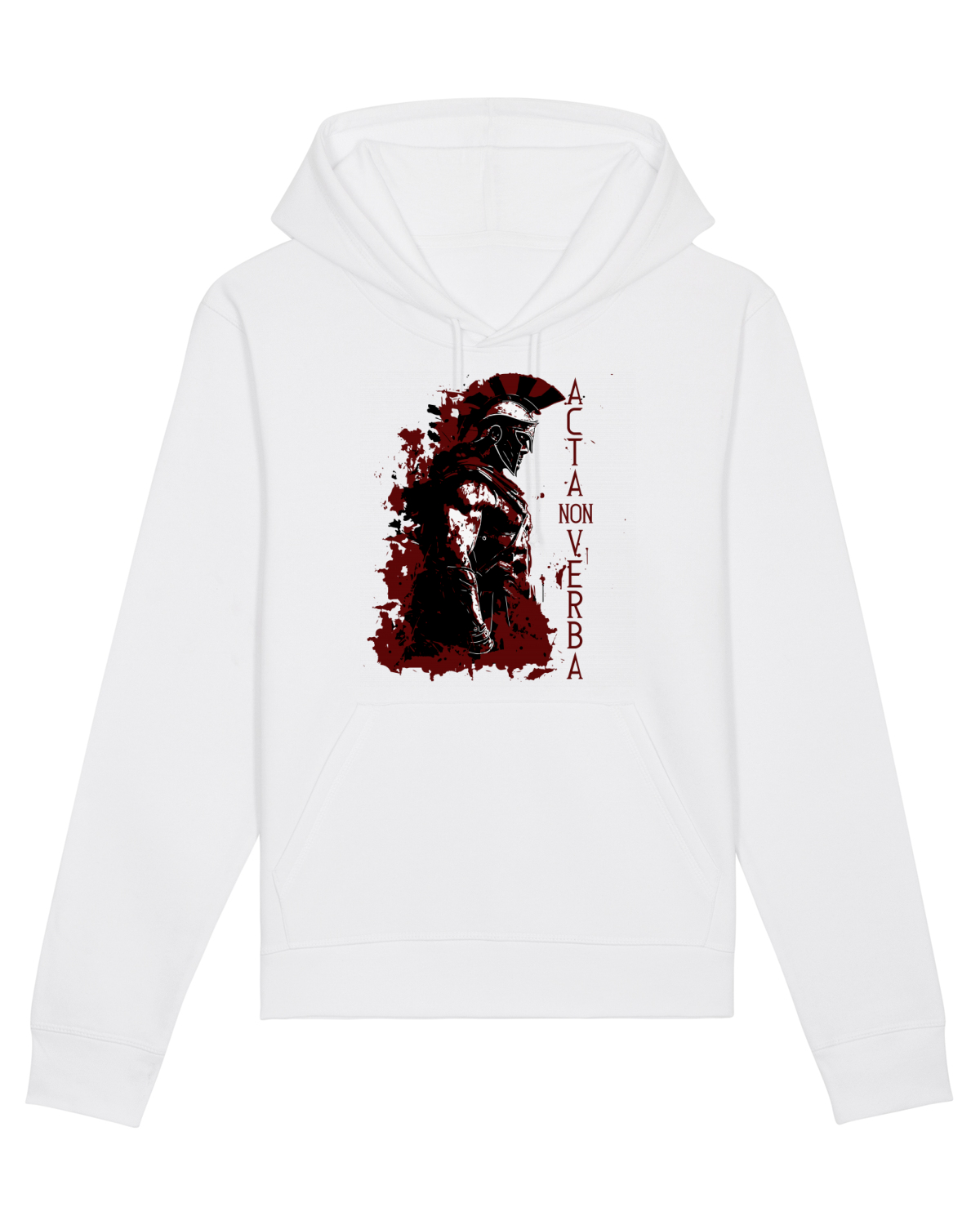 Hanorac Unisex Drummer White