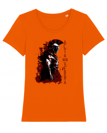 Acta Non Verba Bright Orange