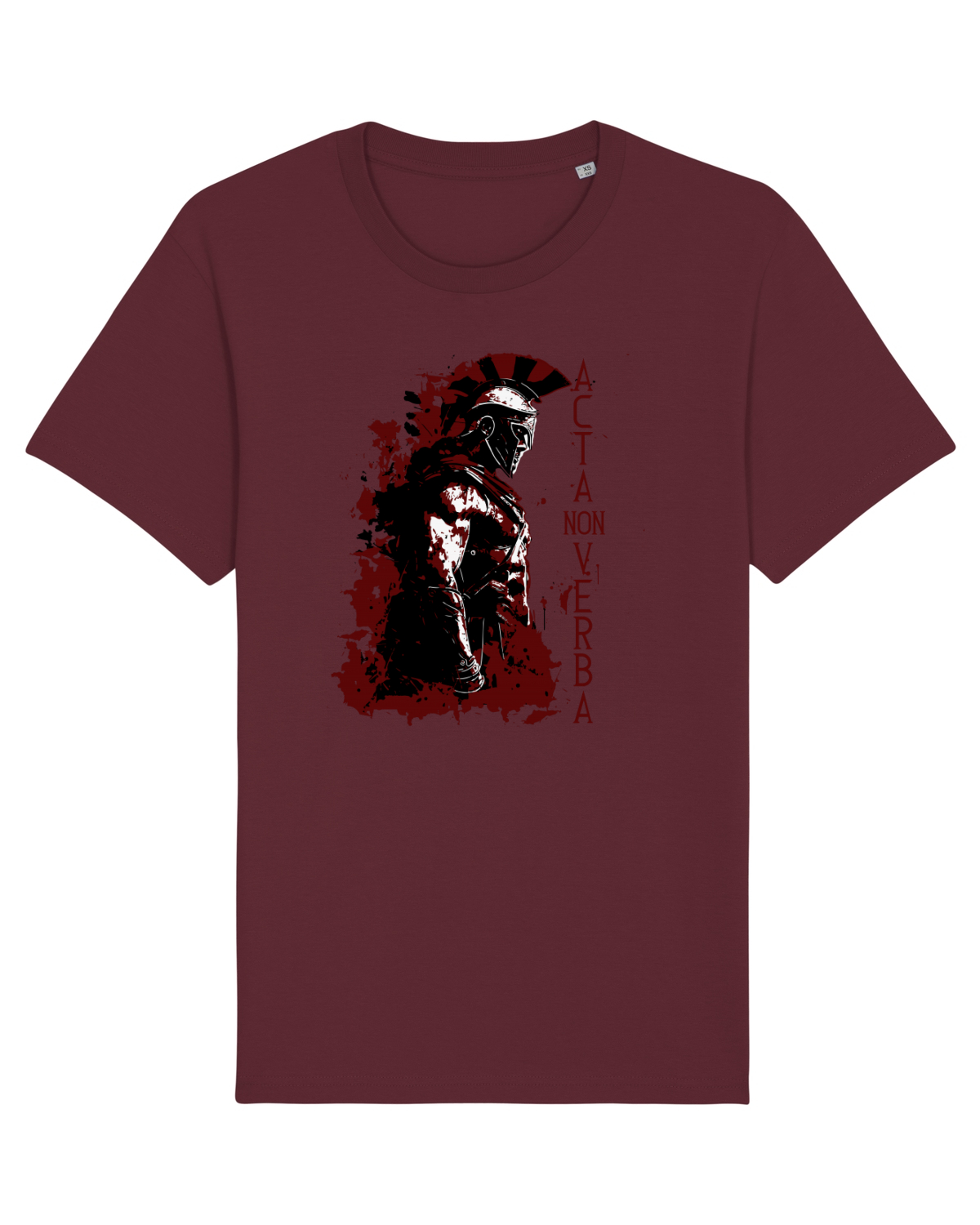 Tricou mânecă scurtă Unisex Rocker Burgundy
