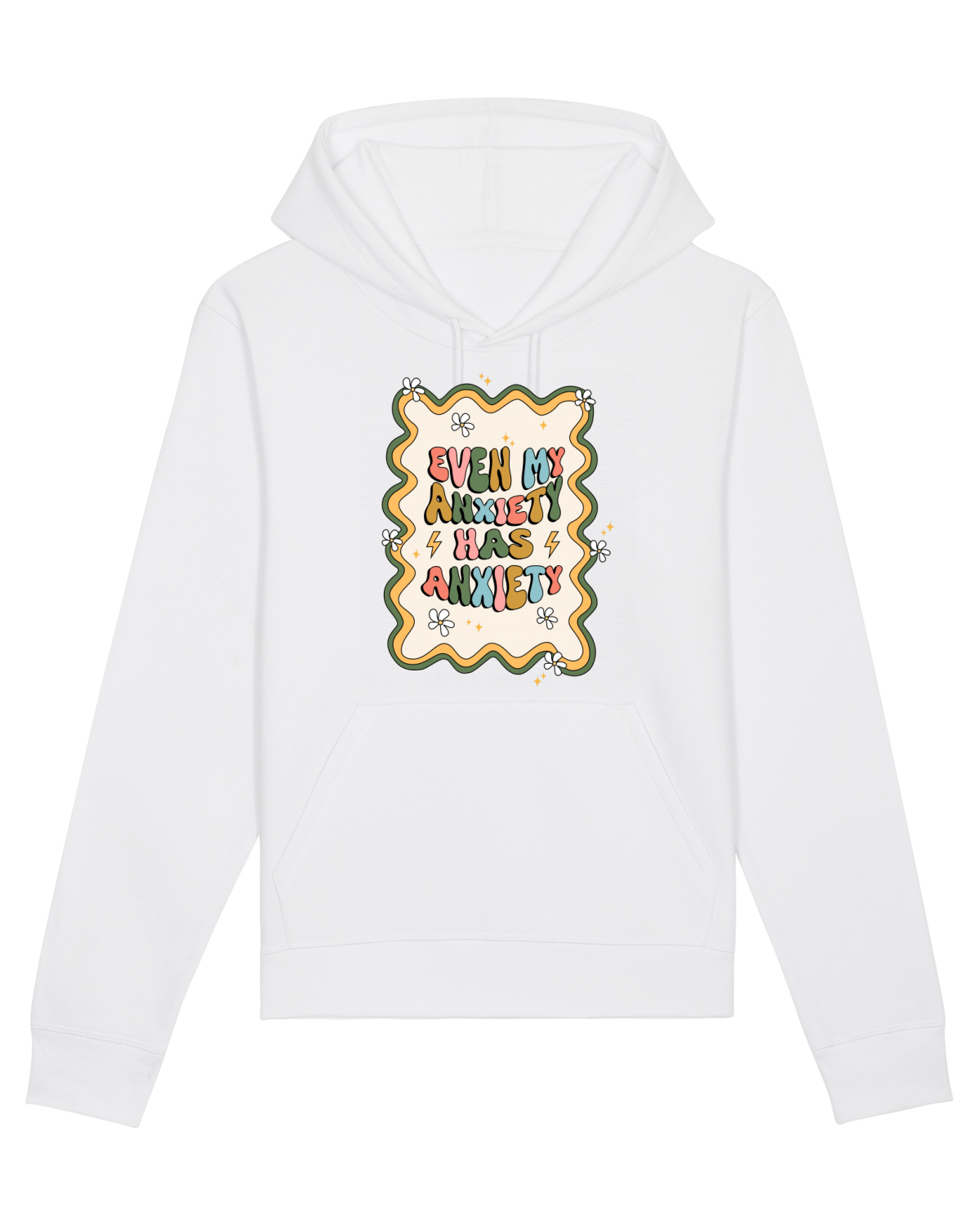Hanorac Unisex Drummer White