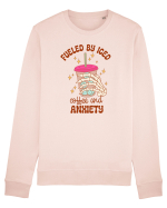 Fueled By Iced Coffee And Anxiety Bluză mânecă lungă Unisex Rise