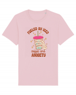 Fueled By Iced Coffee And Anxiety Tricou mânecă scurtă Unisex Rocker