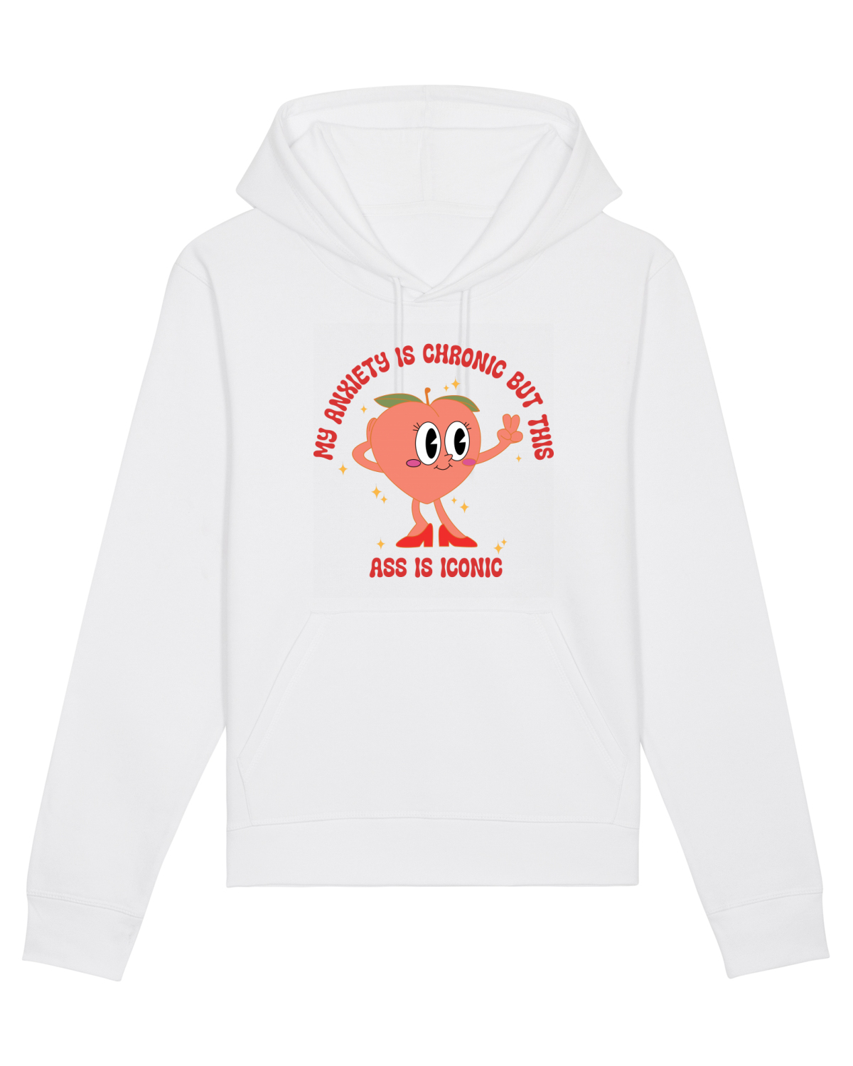 Hanorac Unisex Drummer White