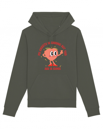My Anxiety Is Chronic But This Ass Is Iconic Khaki