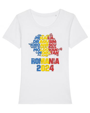 Suporter Romania - Echipa nationala Euro 2024 v2 shadow White