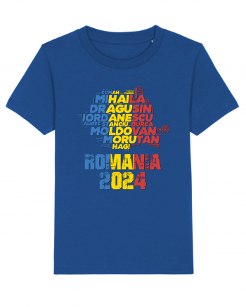 Suporter Romania - Echipa nationala Euro 2024 v2 shadow Majorelle Blue