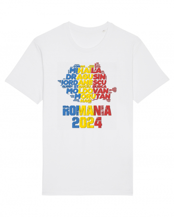 Suporter Romania - Echipa nationala Euro 2024 v2 shadow White