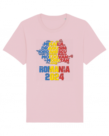 Suporter Romania - Echipa nationala Euro 2024 v2 shadow Cotton Pink