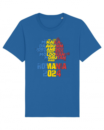 Suporter Romania - Echipa nationala Euro 2024 v2 shadow Royal Blue