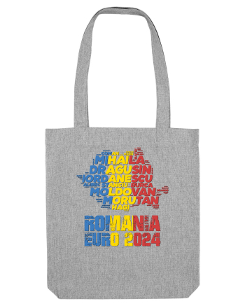 Suporter Romania - Echipa nationala Euro 2024 v1 shadow Heather Grey