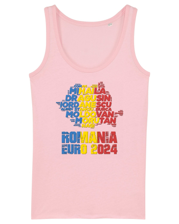 Suporter Romania - Echipa nationala Euro 2024 v1 shadow Cotton Pink