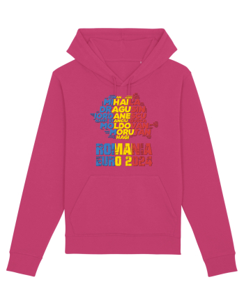 Suporter Romania - Echipa nationala Euro 2024 v1 shadow Raspberry