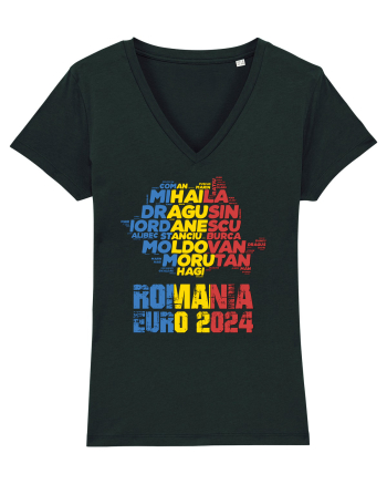 Suporter Romania - Echipa nationala Euro 2024 v1 shadow Black