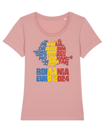 Suporter Romania - Echipa nationala Euro 2024 v1 shadow Canyon Pink