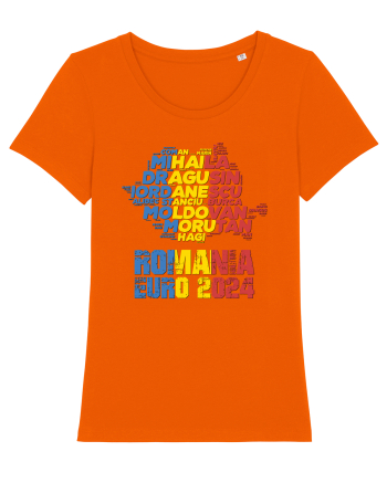 Suporter Romania - Echipa nationala Euro 2024 v1 shadow Bright Orange