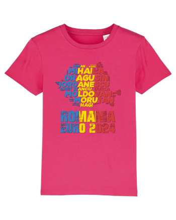 Suporter Romania - Echipa nationala Euro 2024 v1 shadow Raspberry