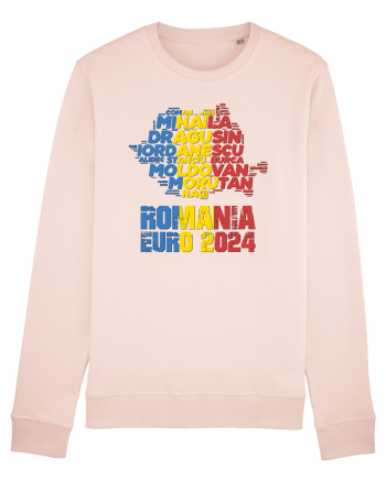 Suporter Romania - Echipa nationala Euro 2024 v1 shadow Candy Pink