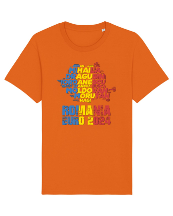 Suporter Romania - Echipa nationala Euro 2024 v1 shadow Bright Orange