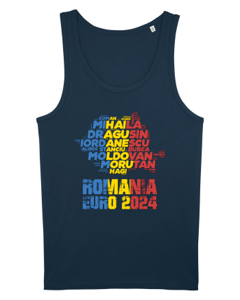 Suporter Romania - Echipa nationala Euro 2024 v1 shadow Navy