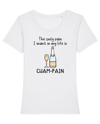 CHAM PAIN White