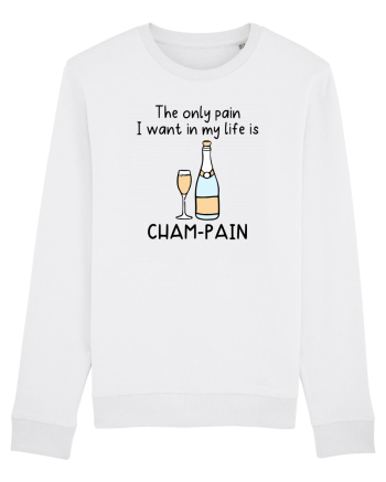 CHAM PAIN White