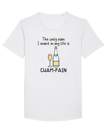 CHAM PAIN White