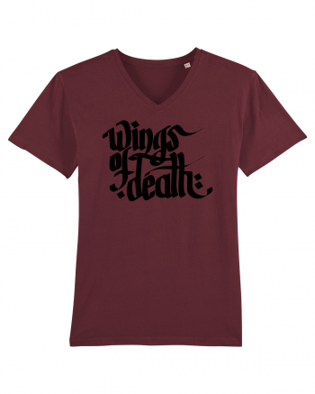 Wings of Death - black Burgundy