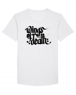 Wings of Death - black Tricou mânecă scurtă guler larg Bărbat Skater