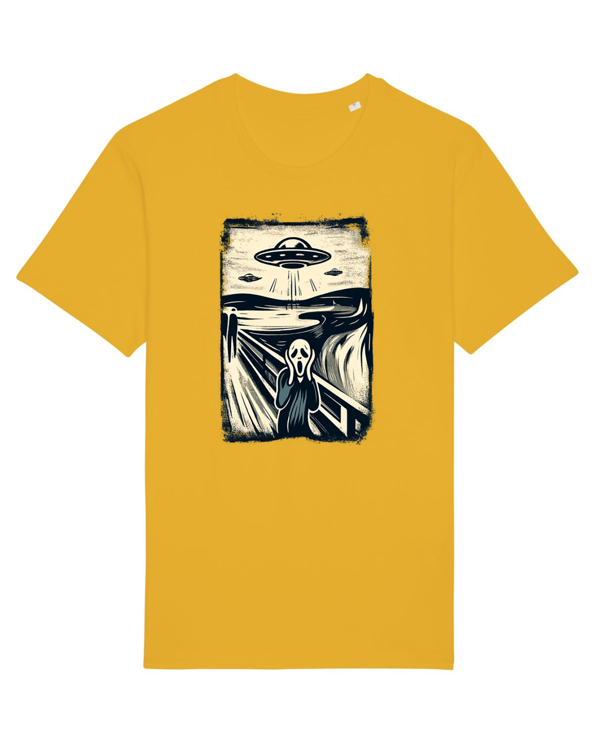 Tricou mânecă scurtă Unisex Rocker Spectra Yellow