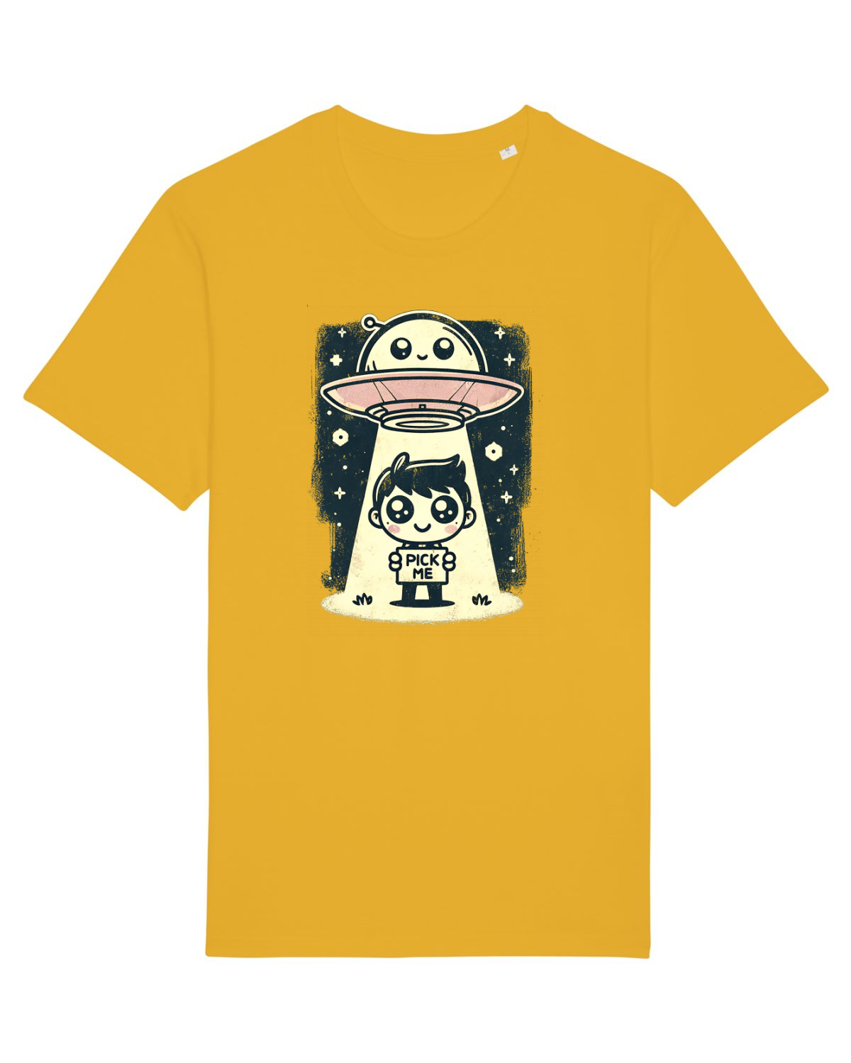 Tricou mânecă scurtă Unisex Rocker Spectra Yellow