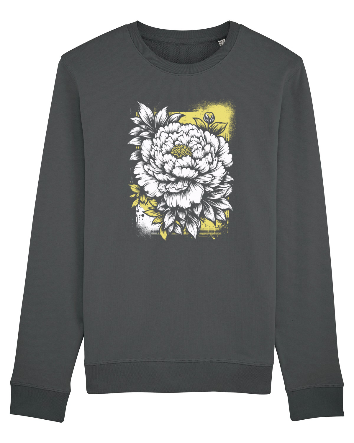 Bluză mânecă lungă Unisex Rise Anthracite