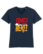 OMG! Bere! Tricou mânecă scurtă guler V Bărbat Presenter