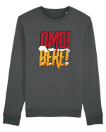 OMG! Bere! Bluză mânecă lungă Unisex Rise