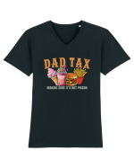 Dad Tax Tricou mânecă scurtă guler V Bărbat Presenter
